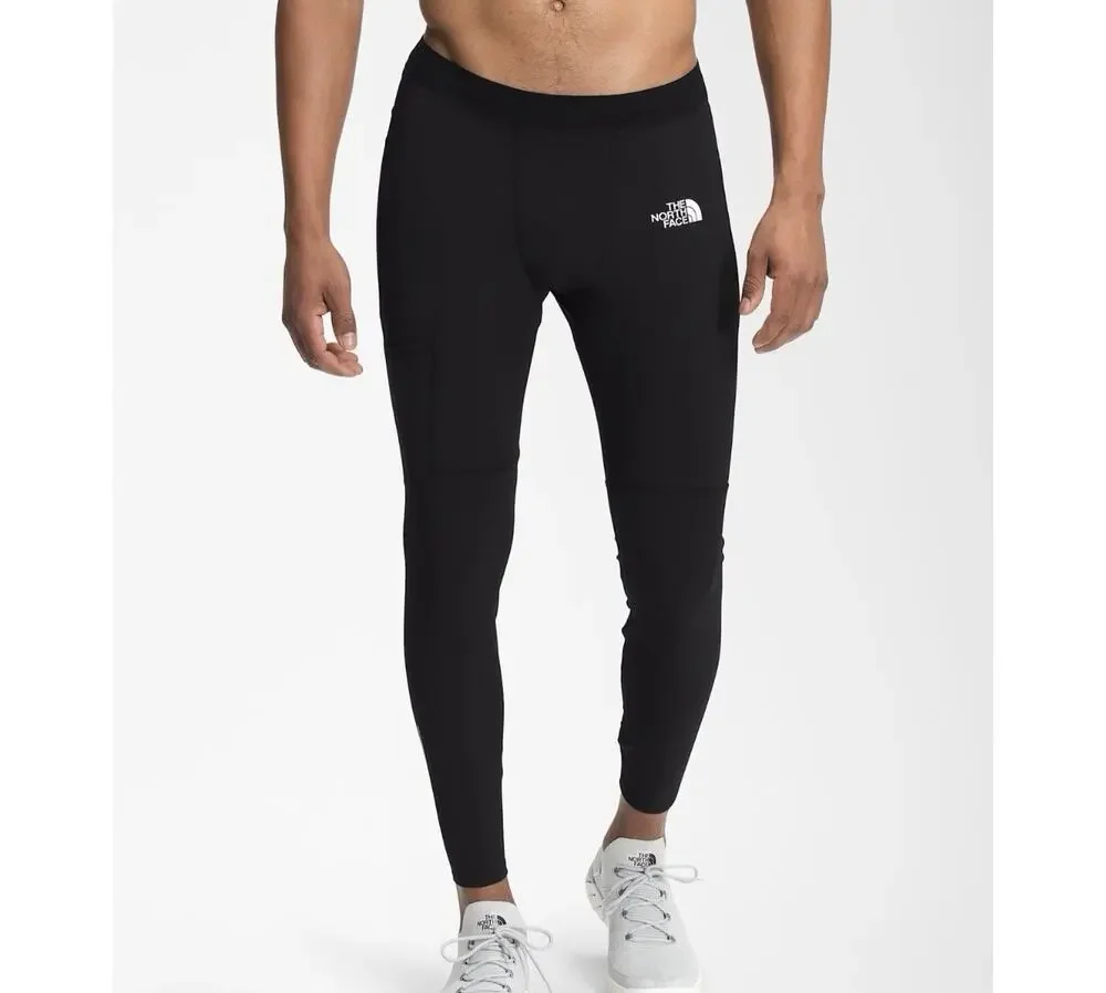 The North Face Winter Warm Pro Tights Mens Size XL Black Activewear Drawstring